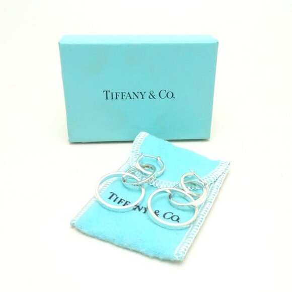 TIFFANY & CO. Silver Earrings - Picture 8 of 9